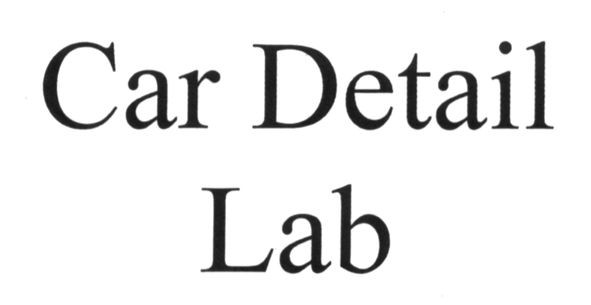 car detail lab