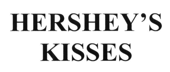 hershey`s kisses