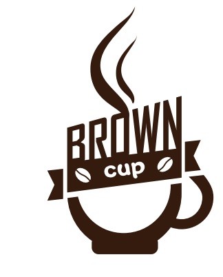 brown cup
