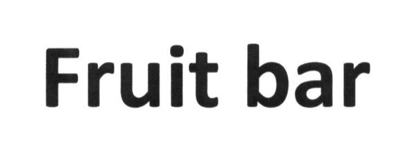 fruit bar