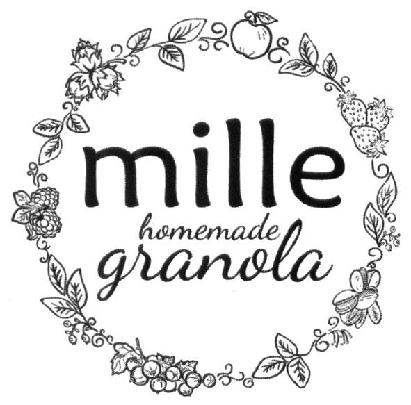 mille homemade granola