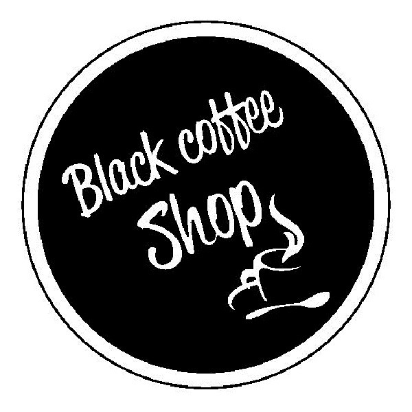 black coffee shop