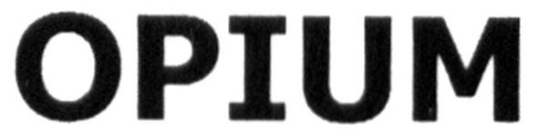 opium