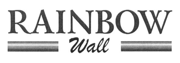 rainbow wall