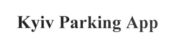 kyiv parking app
