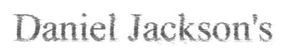 daniel jackson`s