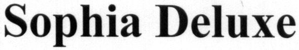 sophia deluxe
