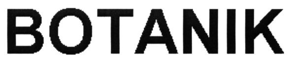 botanik