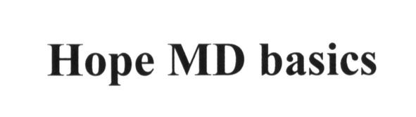 hope md basics