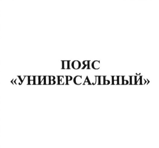 пояс универсальный