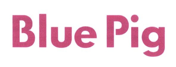 blue pig