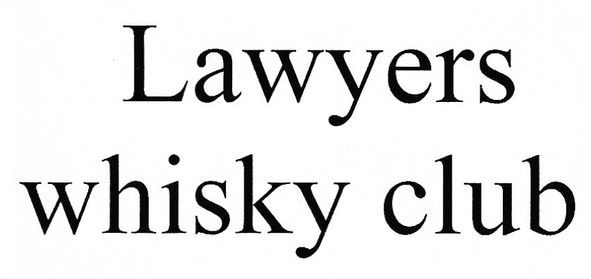 lawyers whisky club