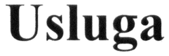 usluga