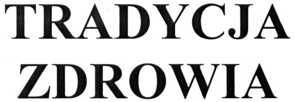 tradycja zdrowia