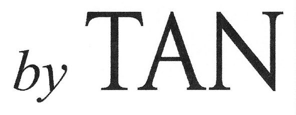 by tan