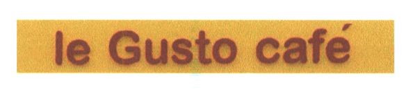 le gusto cafe