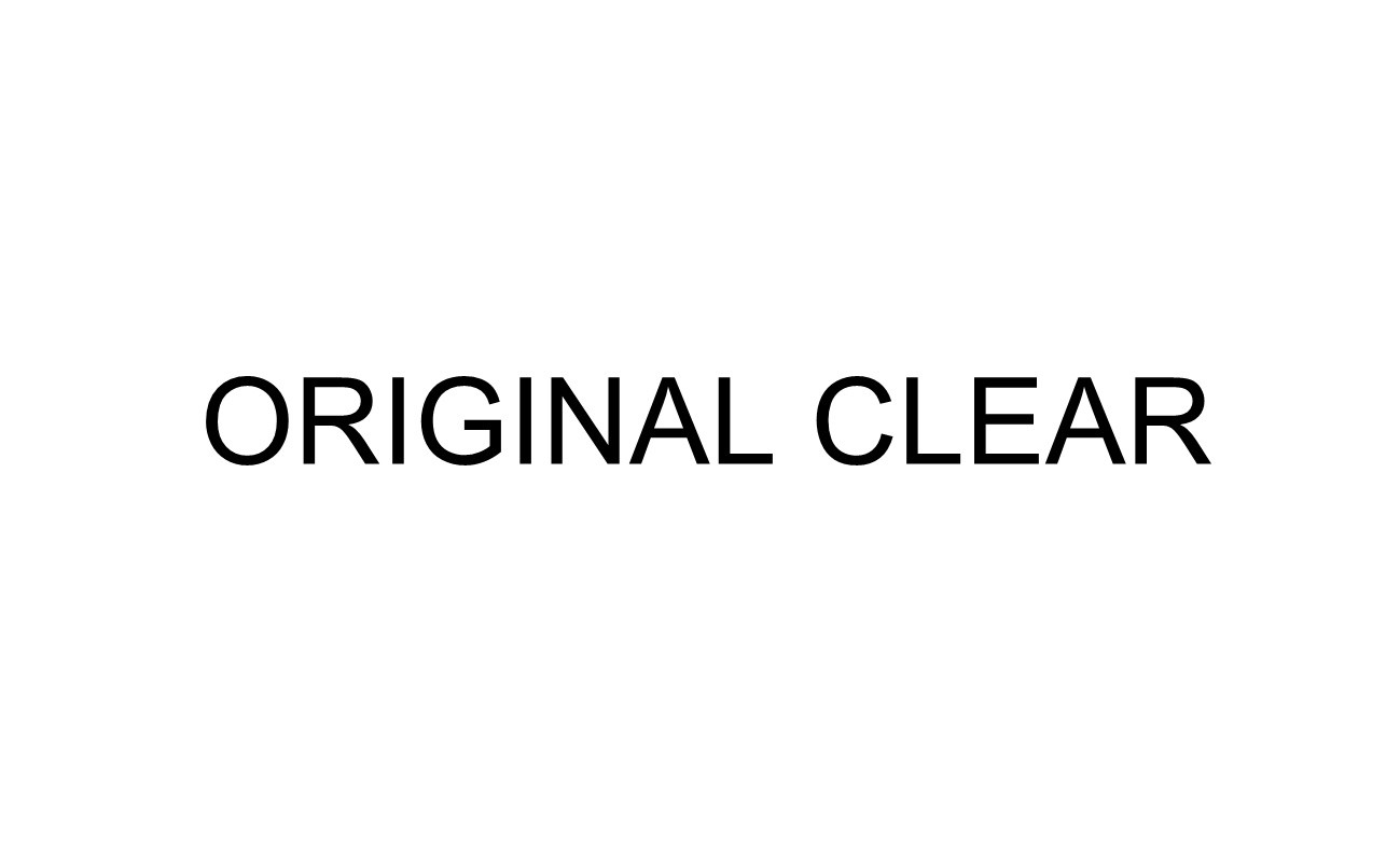 original clear