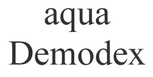 aqua demodex