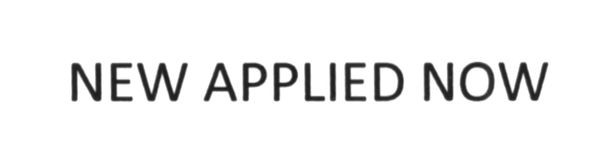 new applied now