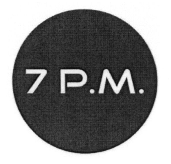 7 p.m.