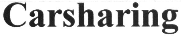 carsharing
