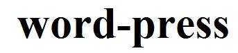 word-press