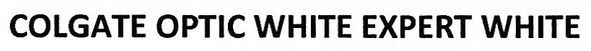 colgate optic white expert white