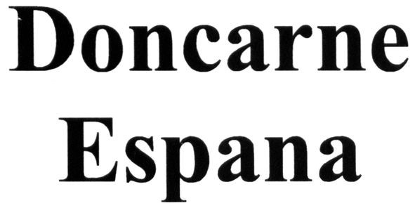 doncarne espana