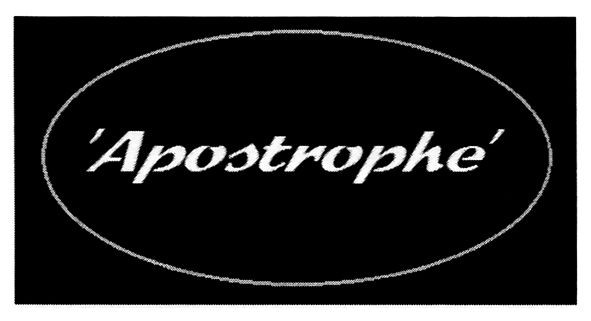 apostrophe