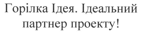 ідеальний партнер проекту!