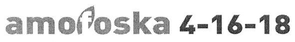 amofoska 4-16-18