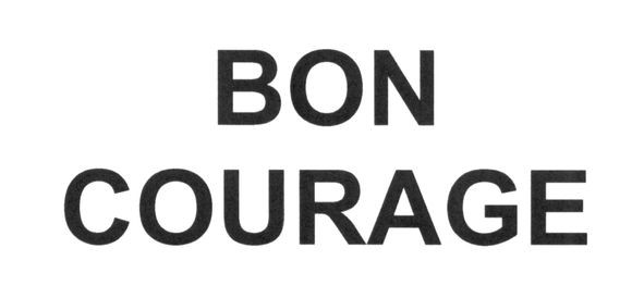 bon courage