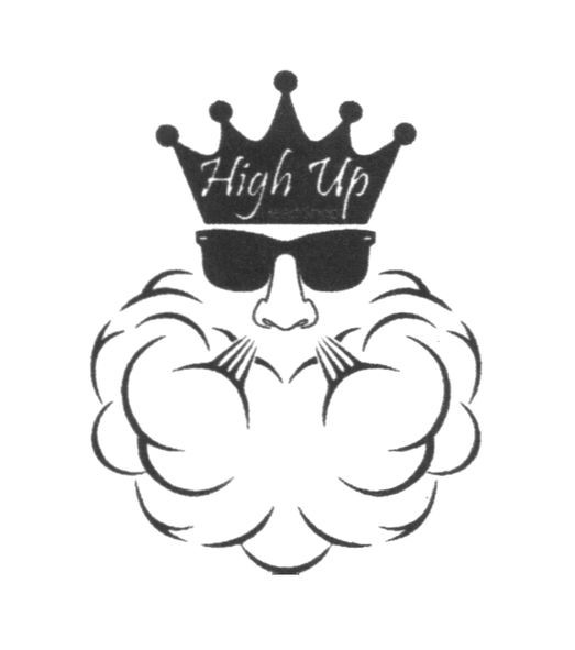 high up