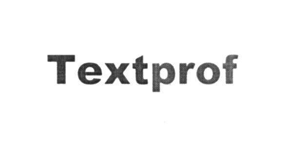 textprof