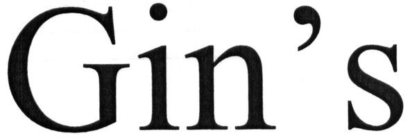 gin`s