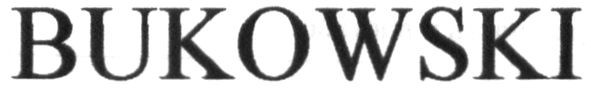 bukowski