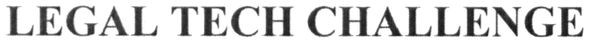 legal tech challenge