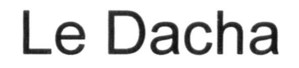 le dacha