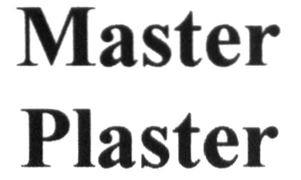 master plaster