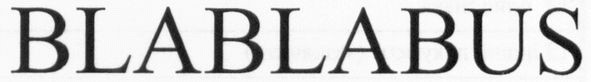blablabus