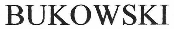 bukowski