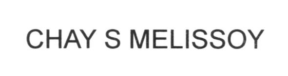 chay s melissoy