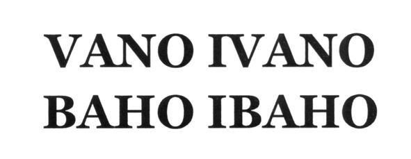 vano ivano