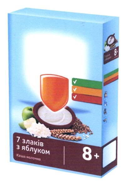 7 злаків з яблуком