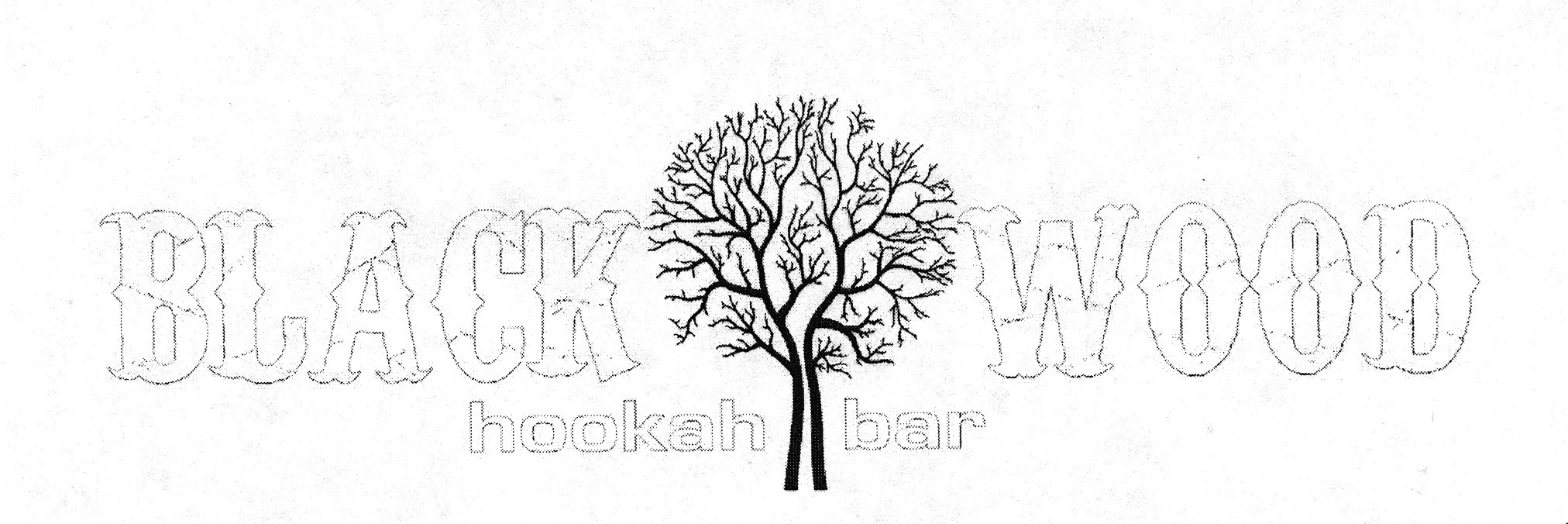 black wood