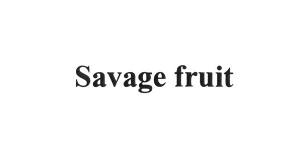 savage fruit