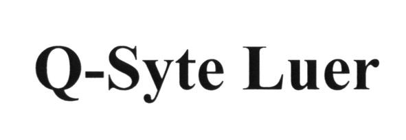 q-syte luer