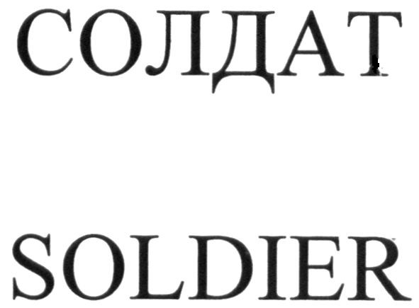 soldier