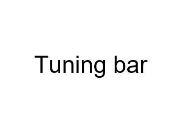 tuning bar