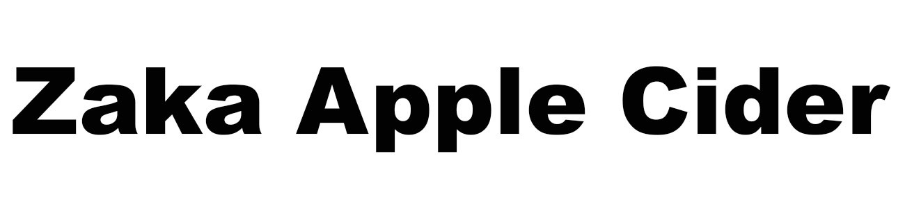 zaka apple cider